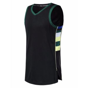 men's blank bucks black practice basketball jersey wholesale