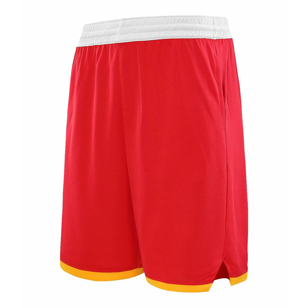 plain rockets red basketball shorts with pockets wholesale plain rockets red basketball shorts with pockets wholesale