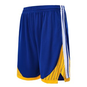 Home blank warriors mesh basketball shorts for men & youth